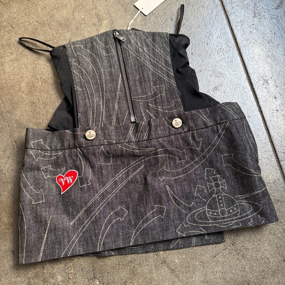 Vivienne Westwood Two Items ! Brand New 1500$ Floating Corset and Skirt - Picture 11 of 15